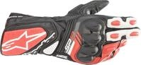 Alpinestars Motorradhandschuhe Alpinestars SP-8 V3 Handschuhe schwarz / wei&szlig; / rot