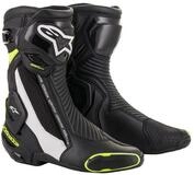 Alpinestars Alpinestars SMX Plus V2 Motorradstiefel Schwarz / Wei&szlig; / Fluo-Gelb