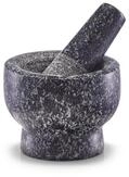 Zeller Present K&uuml;chenorganizer-Set M&ouml;rser & St&ouml;&szlig;el-Set, Granit, anthrazit, 70 ml,