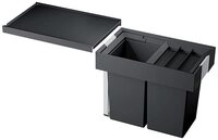 Blanco M&uuml;lltrennsystem Flexon II 30/2, Kunststoff, Stahlblech, 300 mm Untermass