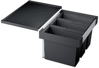 Blanco M&uuml;lltrennsystem Flexon II 60/3, Kunststoff, Stahlblech, 600 mm Untermass