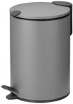 kela Kosmetikeimer MATS, Kosmetikeimer, Metall, Grau, 3 Liter