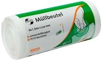 Deiss M&uuml;llbeutel DEISS M&uuml;llbeutel 60,0 l transparent 12 &micro;m