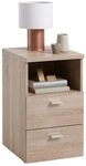 FMD M&ouml;bel Nachtkonsole in Eiche Dekor - 35x61,5x39,9cm (BxHxT)
