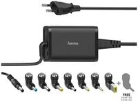 Hama Universal-Notebook-Netzteil, 15-19V/65W 8 Notebookstecker Notebook-Netzteil