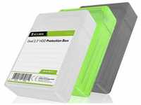 ICY BOX Festplattentasche Schutzgehäuse Set für je 2x 2.5″ SSD/HDD