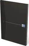 OXFORD Notizbuch Notizbuch Office Smart Black A4 blanko 96 Blatt 90 g/qm