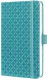 Sigel Formularblock sigel Notizbuch "Jolie Flair", DIN A6, liniert, trkis