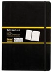 Idena Notizbuch Idena Notizbuch 80g/m&sup2; blanko schwarz DIN A5 192 Seiten