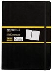 Idena Notizbuch Idena Notizbuch 80g/m&sup2; liniert schwarz DIN A5 192 Seiten