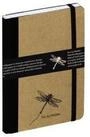 PAGNA Notizbuch Pagna Notizbuch kariert Pur natur Libelle DIN A6 192 Seiten