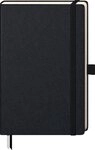 BRUNNEN Formularblock KOMPAGNON ca. DIN A5 punktraster schwarz Hardcover 192 davon 16
