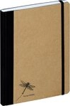 PAGNA Notizbuch Notizbuch A5 Pur natur, kariert 192 Seiten