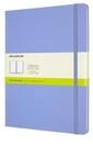 MOLESKINE Notizbuch Moleskine Classic, Notizbuch Extra Large Blanko, Hortensien...