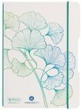 HAMELIN PAPERBRANDS Notizheft herlitz Notizheft GREENline gepunktet Ginkgo DIN...