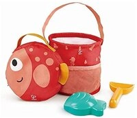 Hape Sandform-Set Faltbares Strand-Spielset, Sandspielzeug Strandspielzeug ab 12