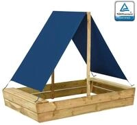 vidaXL Sandkasten 160 x 100 x 133 cm Sandkasten mit Dach 160x100x133 cm