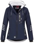 Arctic Seven Softshelljacke ASNicolia funktionale Outdoorjacke mit abnehmbarer Kapuze