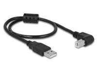 Delock USB 2.0 Kabel, USB-A Stecker > USB-B Stecker 90° USB-Kabel