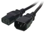 EFB Stromverteiler EFB-Elektronik Kabelverl&auml;ngerung Stecker-Buchse, sw EK503.1