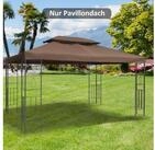 Outsunny Pavillon-Ersatzdach 3 x 4 m, mit Doppeldach, 180 g/m&sup2;, 400 x 400 cm