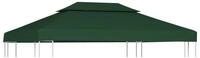 vidaXL Pavillon-Ersatzdach Pavillon-Dachplane Ersatzdach 310 g/m&sup2; Gr&uuml;n 3x4 m, 300 x