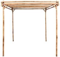 vidaXL Pergola, Bambus 170&times;170&times;220 cm