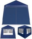 Casaria Pavillon, 300x300 cm Pavillon Set mit 4x Seitenw&auml;nde UV-Schutz 50+ inkl.