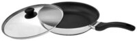 ROHE Germany Schmorpfanne G&uuml;teglasdecke, Edelstahl, Kunststoff (Set, 2-tlg., 1...