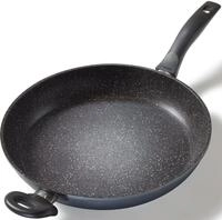 STONELINE Bratpfanne, Aluminiumguss (1-tlg), mit echten Steinpartikeln,