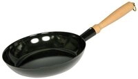 Riess Bratpfanne Classic Schwarzemaille, Holzknechtpfanne 26 cm - Emaille