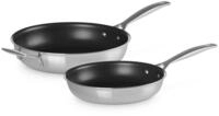 LE CREUSET Pfannen-Set 3-Ply Pfannenset 24+28cm 2tlg