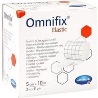 PAUL HARTMANN AG Wundpflaster Hartmann Omnifix Elastic Fixiervlies 5cm x 10m