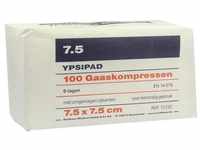 Holthaus Medical Wundpflaster YPSIPAD Mullkompresse 8-fach, 7.5 x 7.5 cm, 100...
