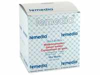 Holthaus Medical Wundpflaster Temedia® Mullkompresse 12-fach, 10 x 10cm, 25 x 2