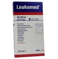 BSN medical GmbH Wundpflaster LEUKOMED sterile Pflaster 10x20 cm, 5 St (5 St.,...
