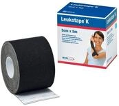 BSN medical GmbH Kinesiologie-Tape Leukotape K, LxB 5 m x 5 cm, schwarz