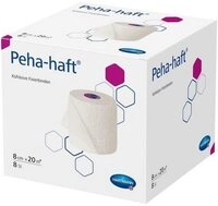 Peha-haft Bandage PEHA-HAFT Fixierbinde latexfrei 8 cmx20 m 8St