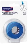 Hansaplast Wundpflaster Hansaplast Selbsthaftender Fingerverband, blau 5 m x...