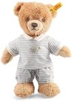 Steiff Kuscheltier Schlaf-gut-B&auml;r, grau/wei&szlig;