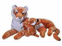 Wild Republic Tiger 76cm 2 teilig orange/weiß (24100)