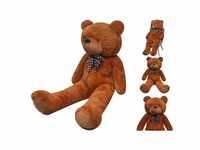 vidaXL XXL Soft Plush Teddy Bear Toy Brown (160 cm)