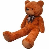 vidaXL Greifspielzeug Teddyb&auml;r Kuscheltier Pl&uuml;sch Braun 170 cm