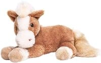 Uni-Toys Kuscheltier Pferd, liegend - hellbraun o. dunkelbraun - 28 cm - Pl&uuml;sch,