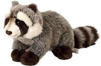 Uni-Toys Kuscheltier Waschb&auml;r - 23 cm (L&auml;nge) - Pl&uuml;sch-B&auml;r - Pl&uuml;schtier, zu 100