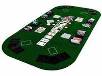 GAMES PLANET Spiel, Games Planet Faltbare Pokerauflage „Straight, 2-8 Spieler,