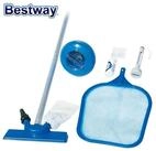Bestway Kescher Pool Pflege-und Reparatur-Set Poolsauger Kescher Thermometer
