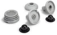 Intex Flaschenverschluss Intex Anschluss-Set &Oslash; 32 mm f&uuml;r Wasserbelebung, Grau,