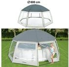 BESTWAY Pool-Abdeckplane Pool Abdeckung Pavillon Schutz Swimmingpool Cover rund