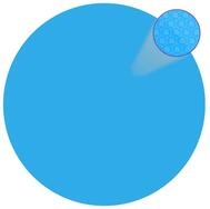 vidaXL Schutzplane, Runde Pool-Abdeckung PE Blau 488 cm
